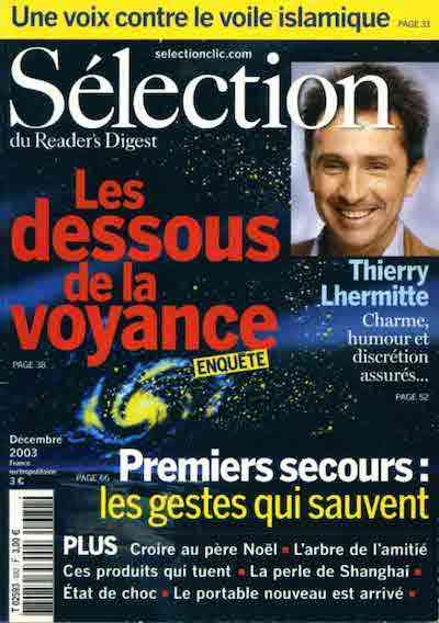 Sélection Reader's Digest Décembre 2003